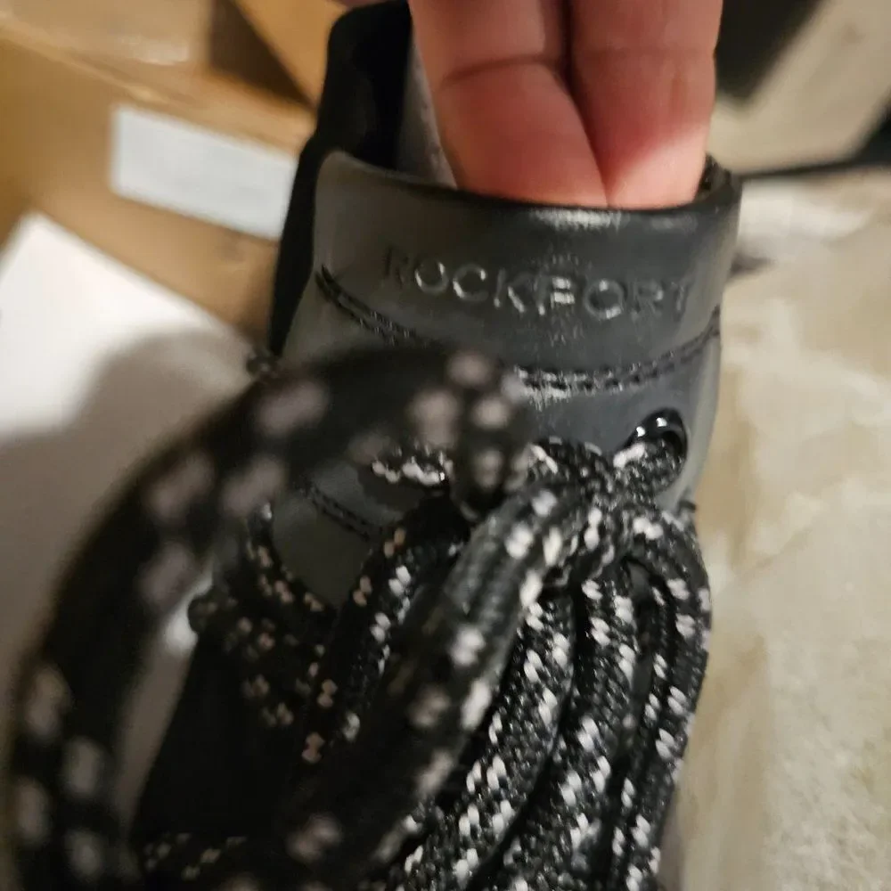 Rockport Women's Black R-Evolution Washable Quilted Bungee Noir Bootie Size 5.5M - Picture 10 of 12
